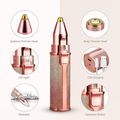 Luxury Precision Rechargeable Brow Shaper – Flawless Brows in Seconds